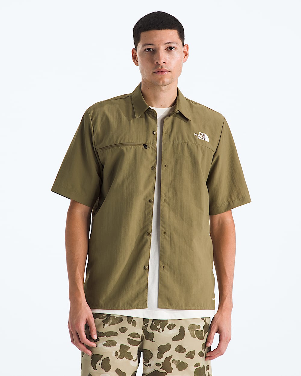 Mens Packable ShortSleeve Shirt TNF Main