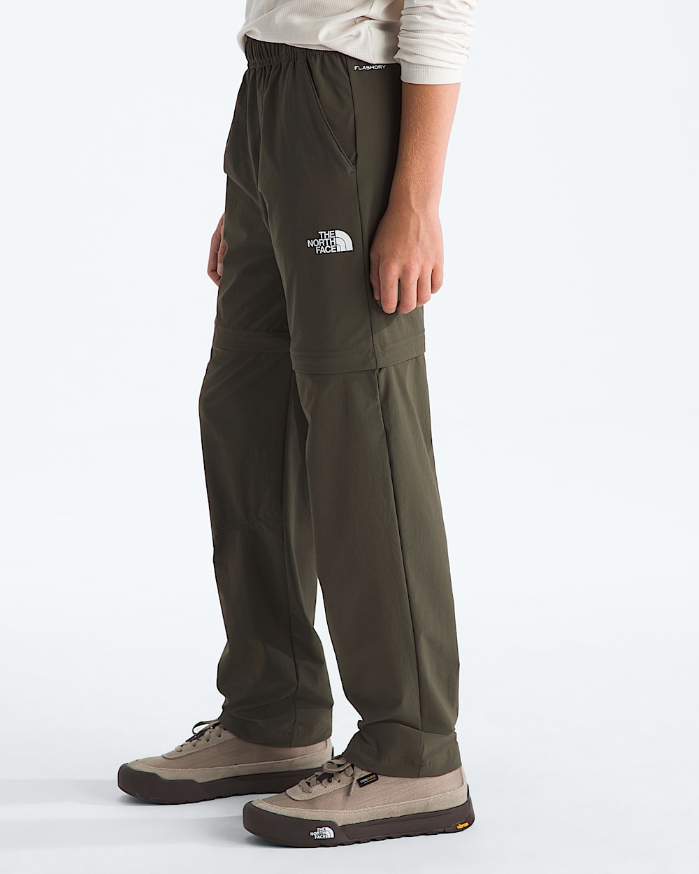 Boys  Girls Lightweight Convertible Hike Pants TNF MODEL34