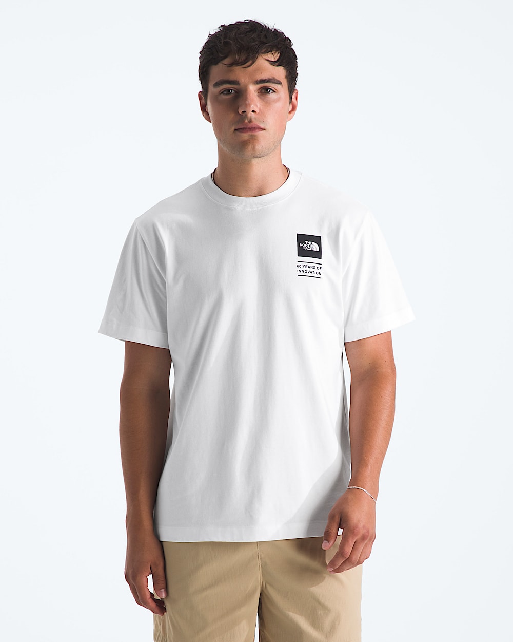 Mens BCD Celebration Relaxed ShortSleeve TeeGraphic TNF BACK