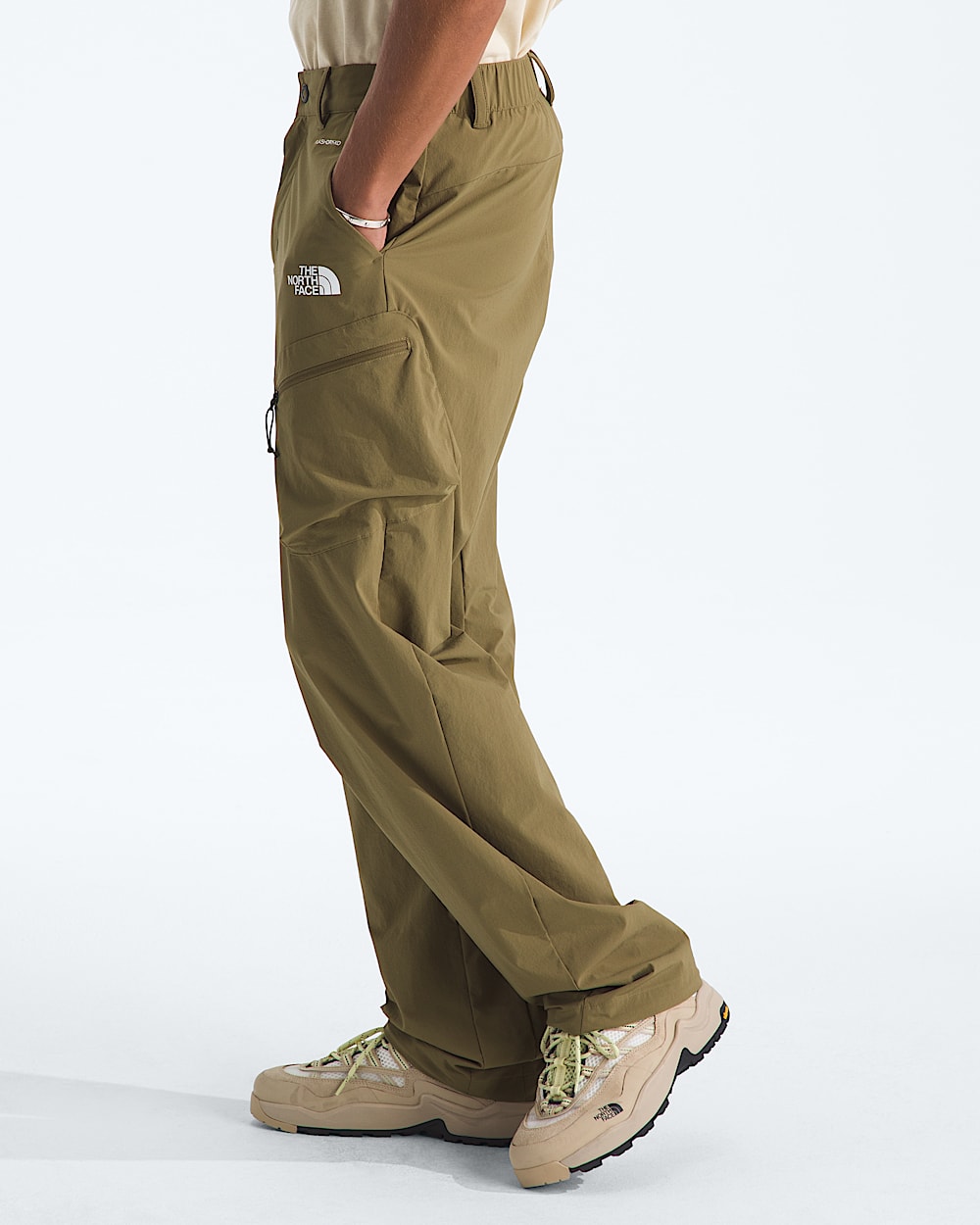 Mens Packable Loose Pants TNF MODEL34