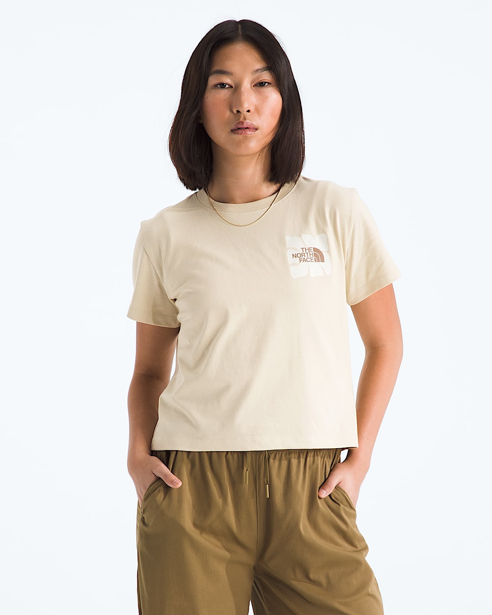 Womens Sun Regular ShortSleeve Cutie TeeGraphic TNF BACK