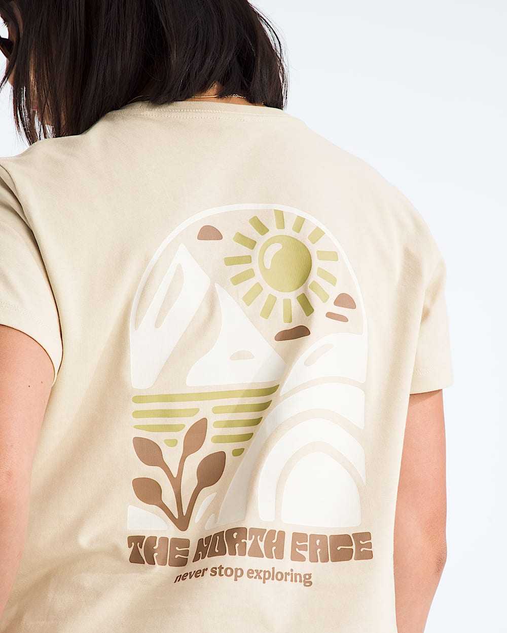 Womens Sun Regular ShortSleeve Cutie TeeGraphic TNF HERO2