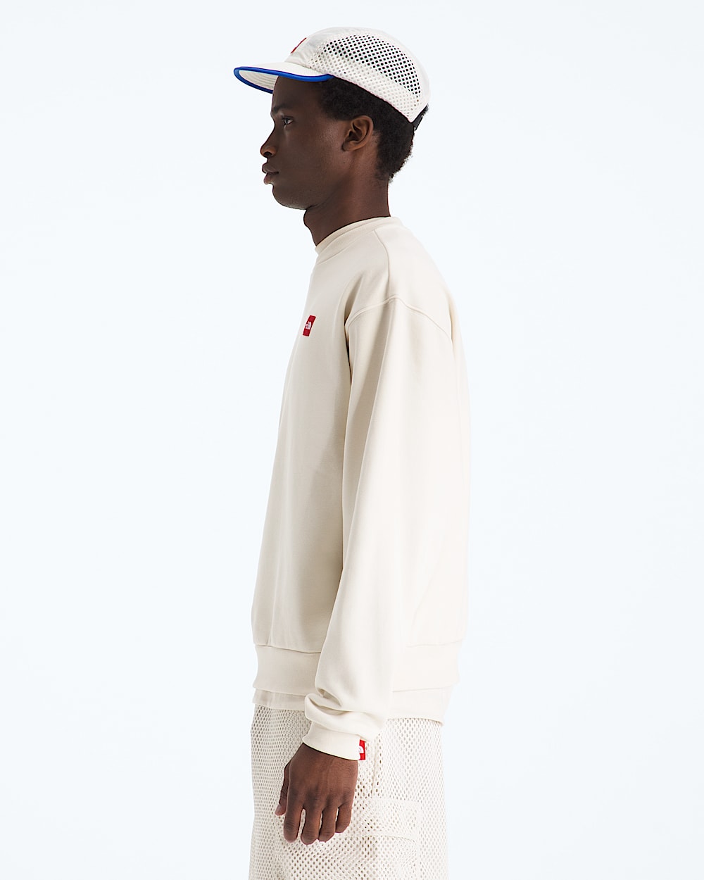 Mens TNF Red Box Crew TNF MODEL34
