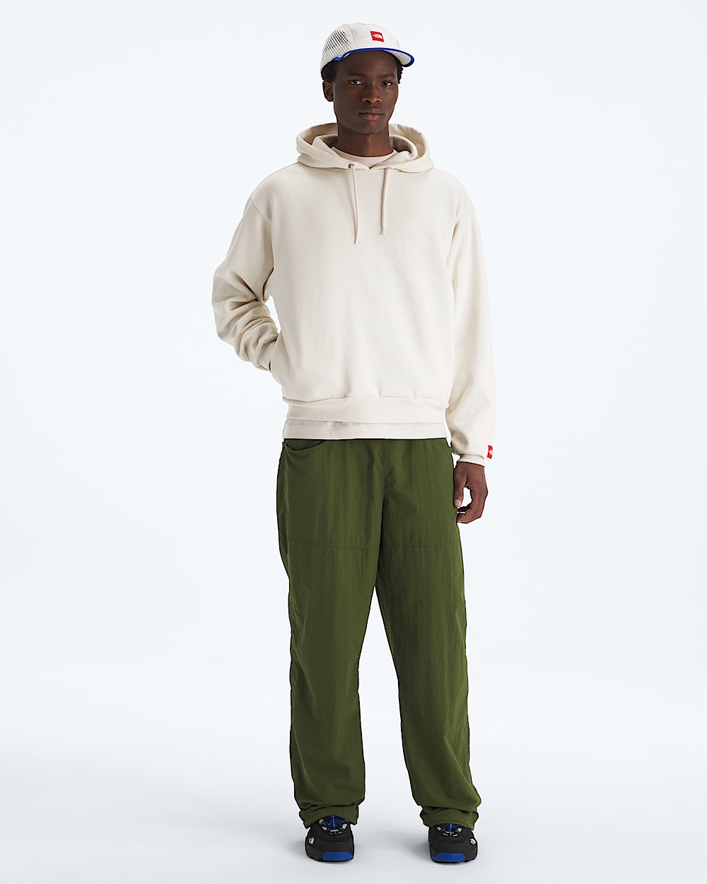 Mens TNF Red Box Hoodie TNF HERO2
