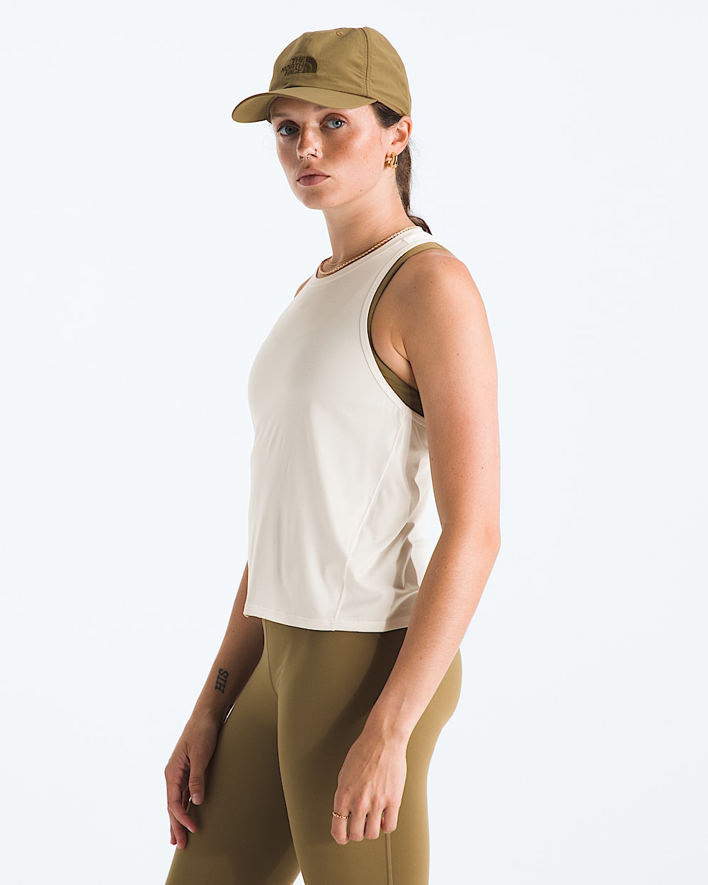 Womens Jaida Tank TNF MODEL34