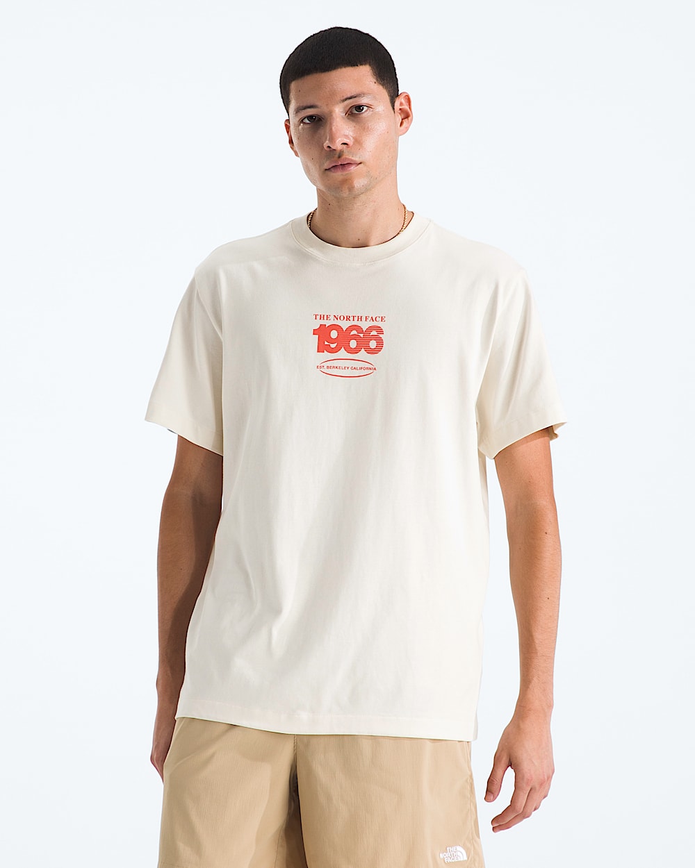 Mens Track Relaxed ShortSleeve TeeGraphic TNF Main