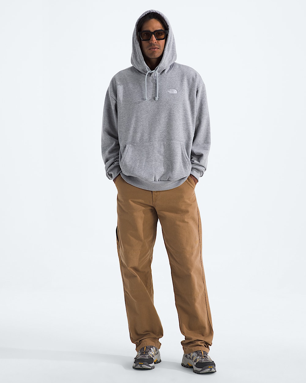 Mens Evolution Simple Dome Oversize Hoodie TNF HERO2