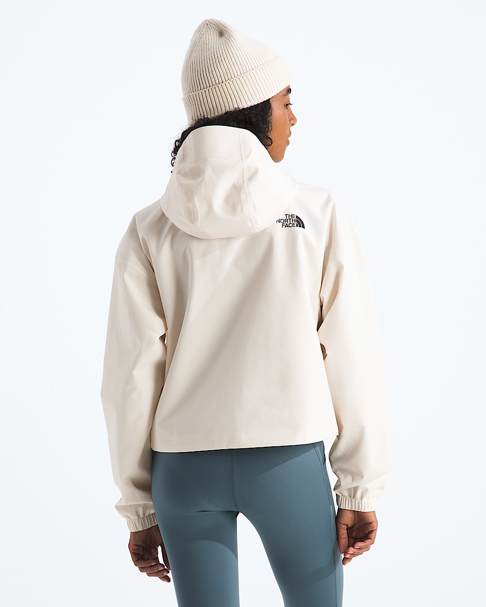 Womens Quest Cropped Jacket TNF BACK