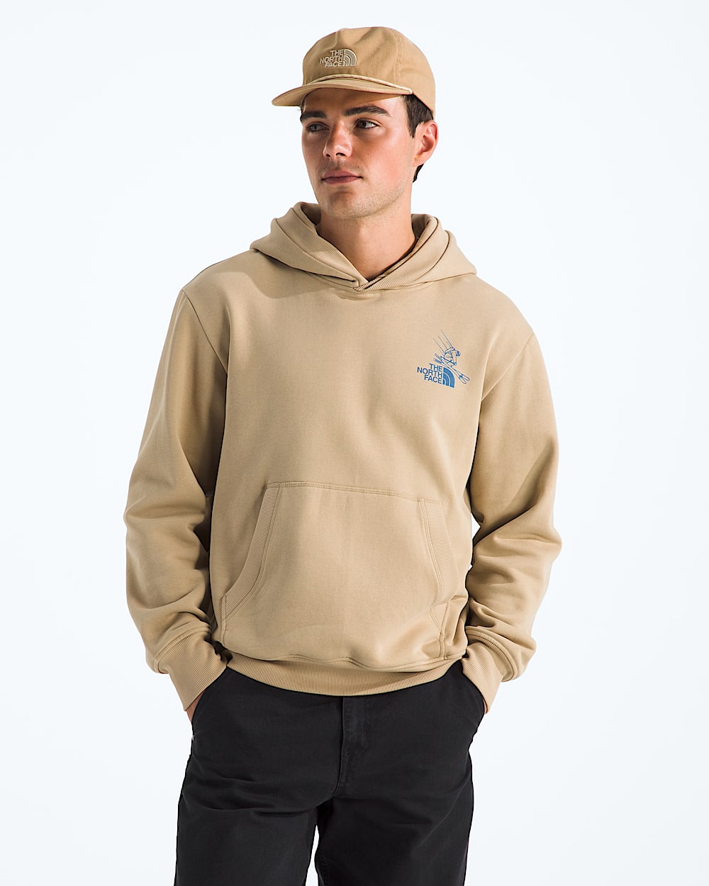 Unisex Mountain Celebration Relaxed HoodieGraphic TNF BACK