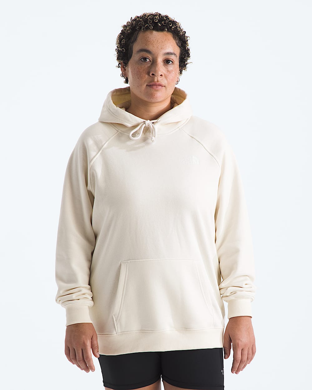 Womens Plus Evolution Box NSE Regular Hoodie TNF BACK