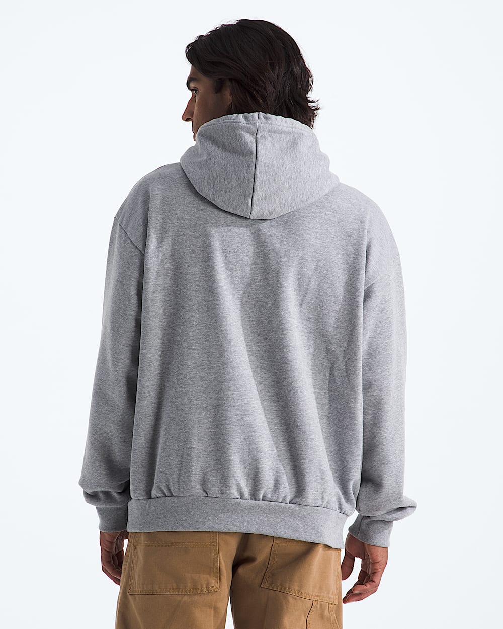 Mens Evolution Simple Dome Oversize Hoodie TNF BACK