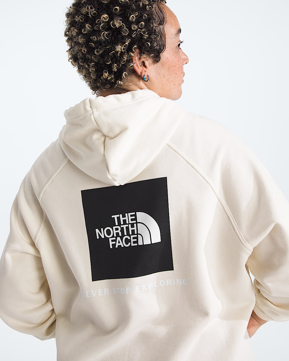 Womens Plus Evolution Box NSE Regular Hoodie TNF HERO2