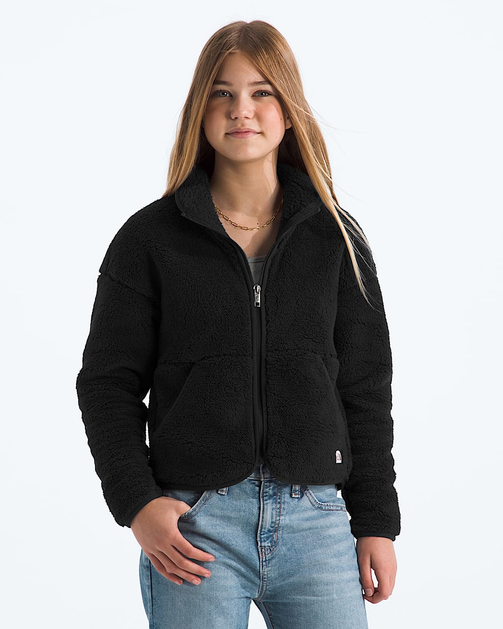 Girls Cabin Fleece FullZip Jacket TNF Main