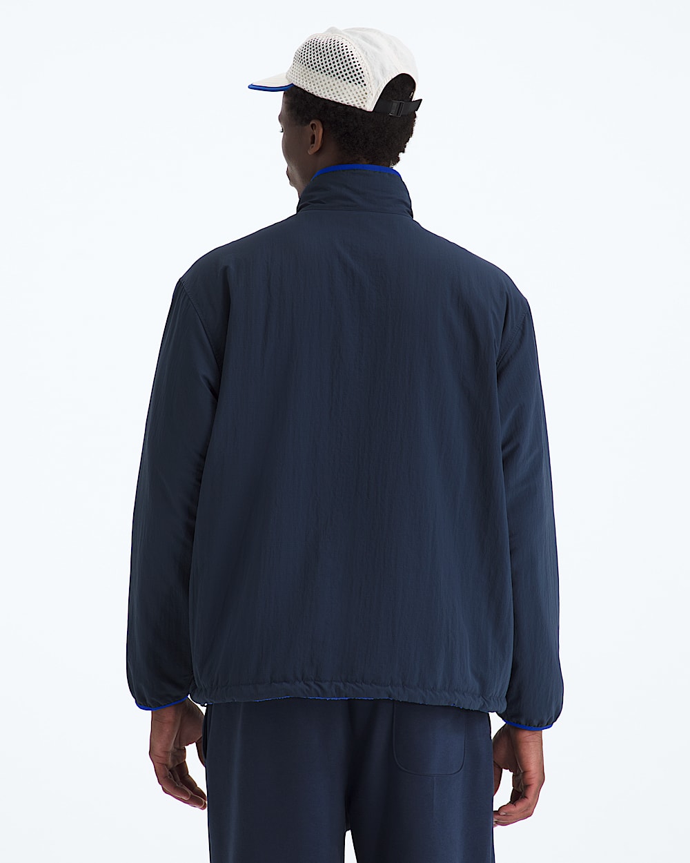 TNF Red Box Reversible Fleece Jacket TNF BACK