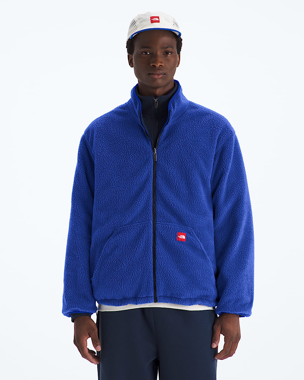 TNF Red Box Reversible Fleece Jacket TNF HERO2