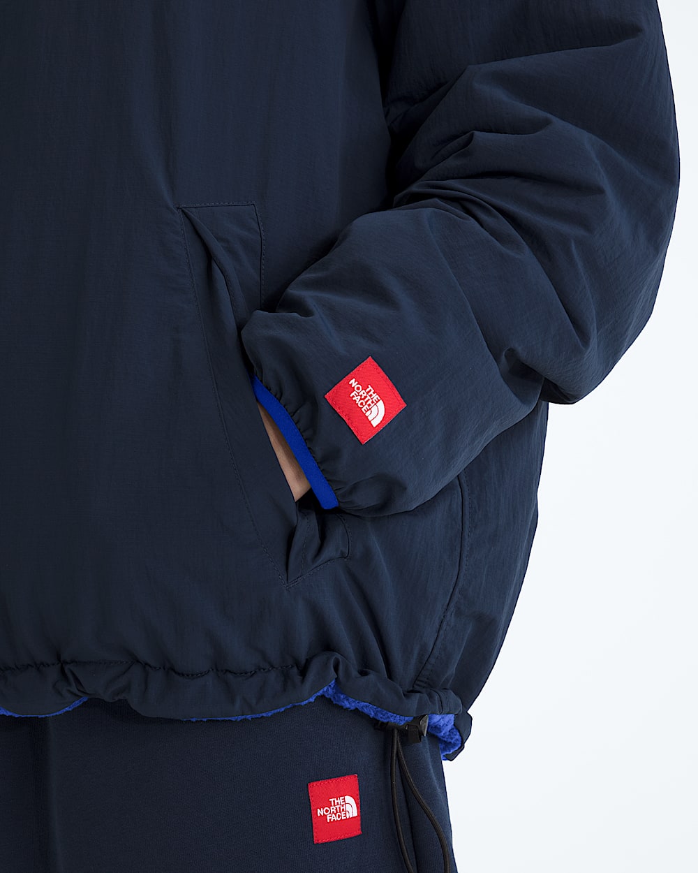 TNF Red Box Reversible Fleece Jacket TNF ALT2