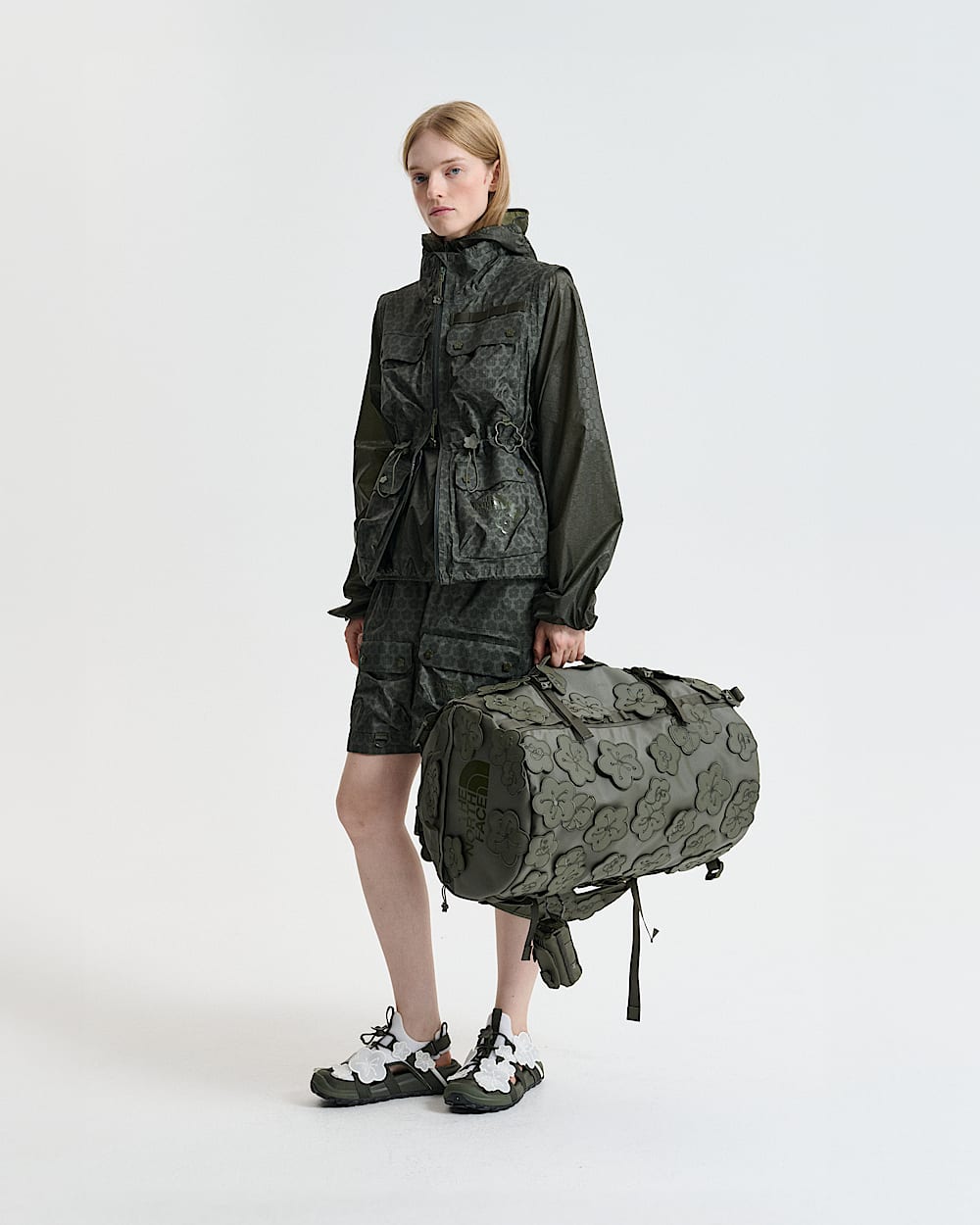 TNF x Cecilie Bahnsen Anna Base Camp Duffel—S | The North Face Canada
