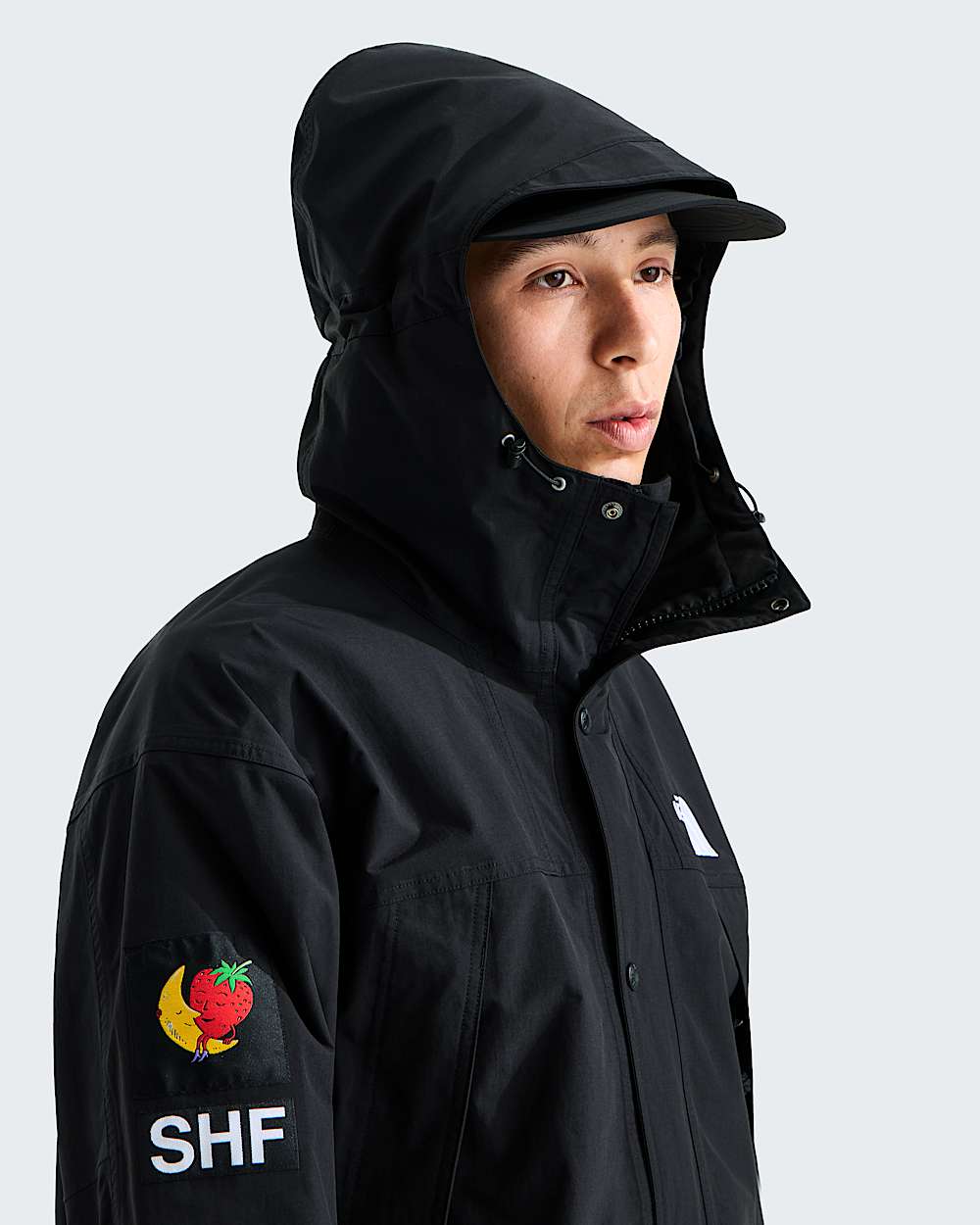 TNF x Sky High Farm Goods Mountain Jacket TNF MODELHOOD2