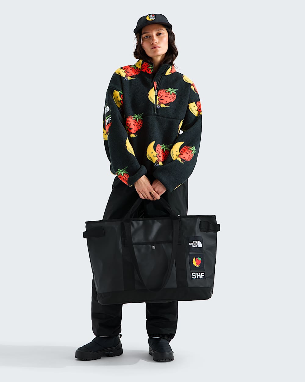 TNF x Sky High Farm Goods Tote TNF MODELALT1
