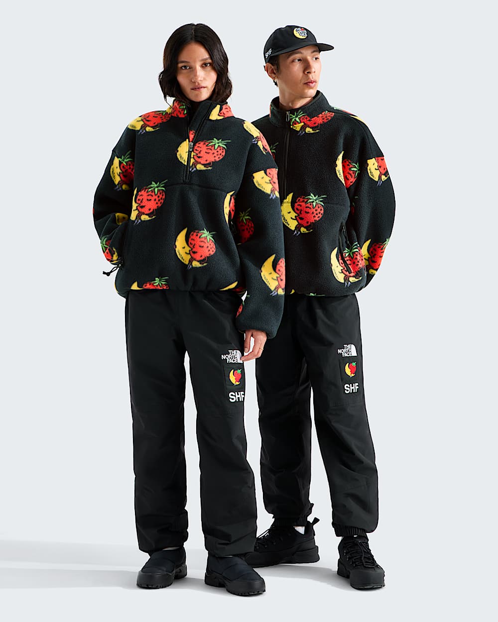 TNF x Sky High Farm Goods Fleece Zip TNF Main