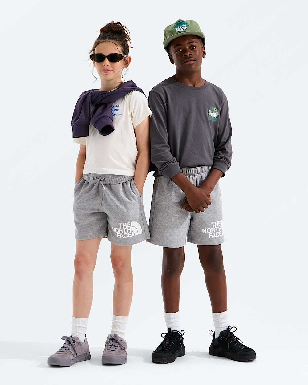 Boys  Girls Evolution Half Dome Shorts TNF Main