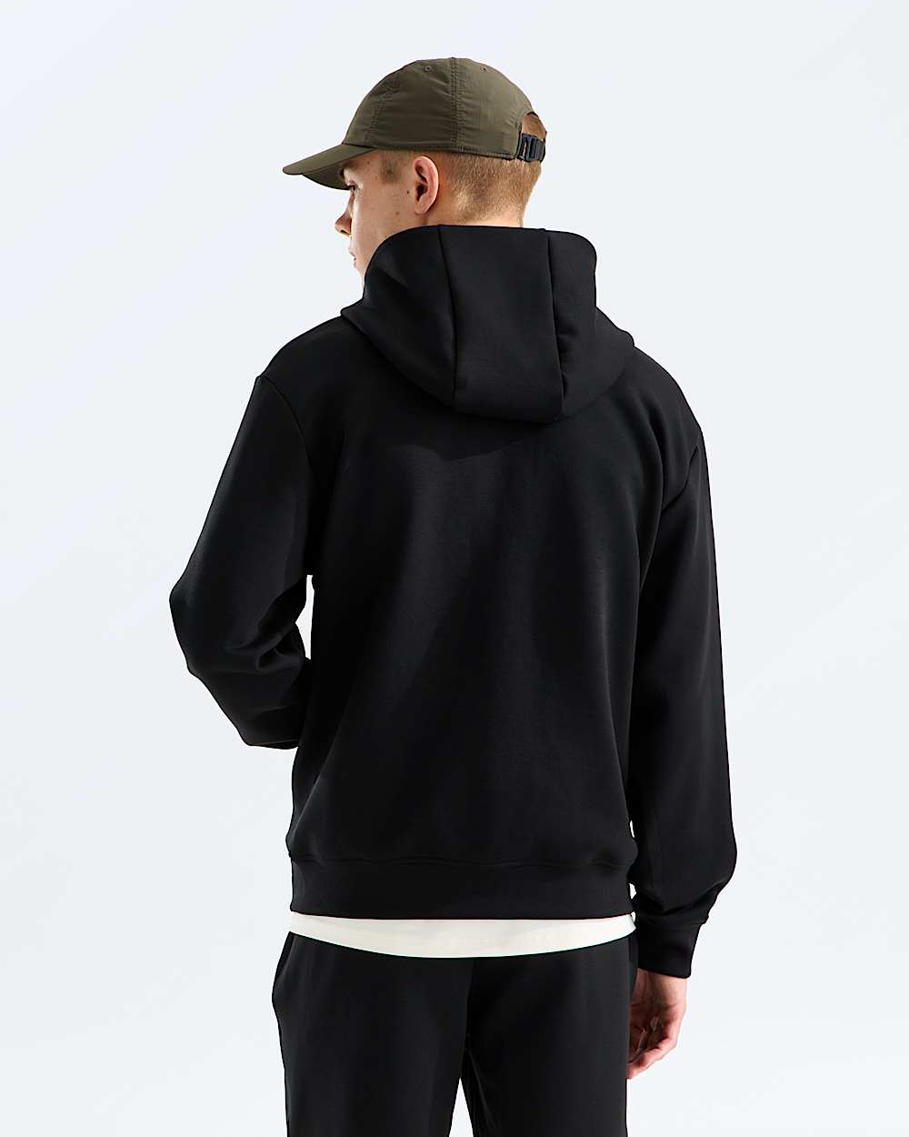 Mens Dynamic Zip Hoodie TNF BACK