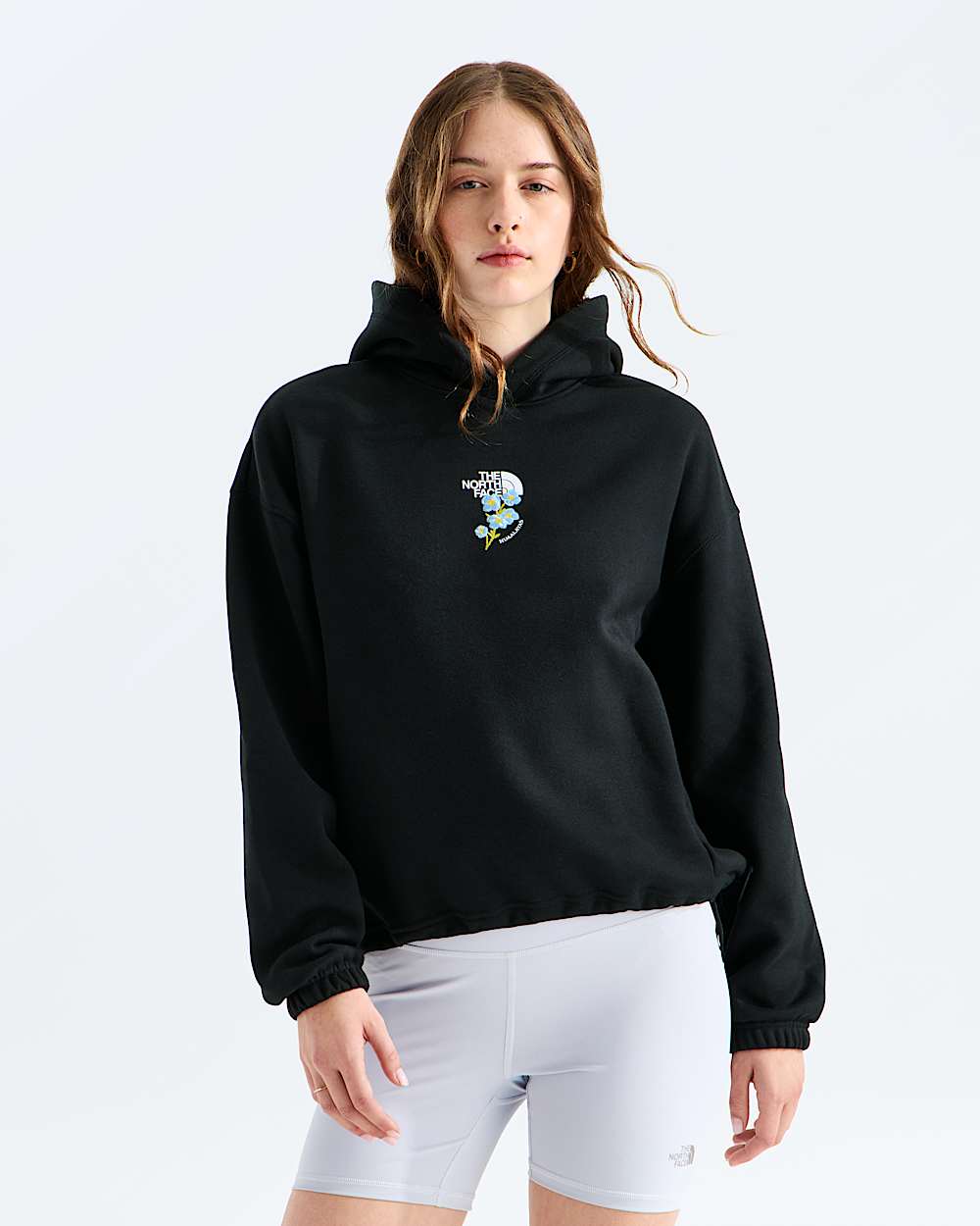 Chandail  capuchon Places We Love pour femmes pavot bleu de lHimalaya TNF HERO