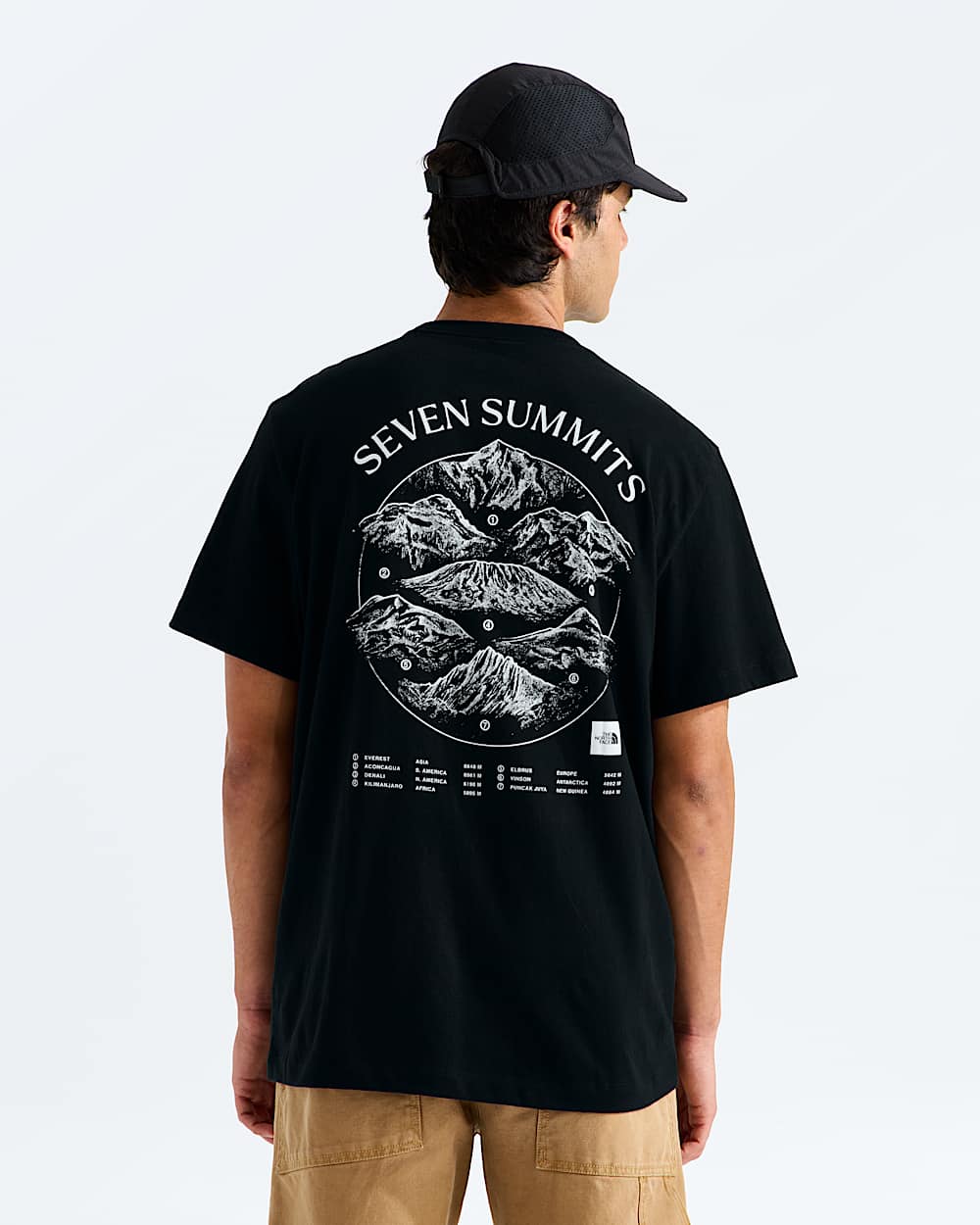 Mens Places We Love ShortSleeve TeeSeven Summits TNF HERO