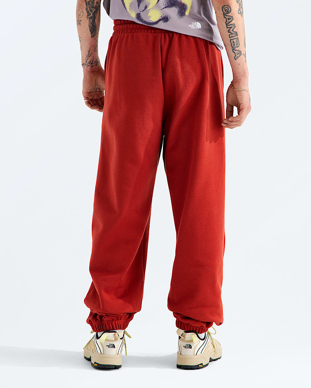 Mens TNF Essential Simple Dome Relaxed Pant TNF BACK