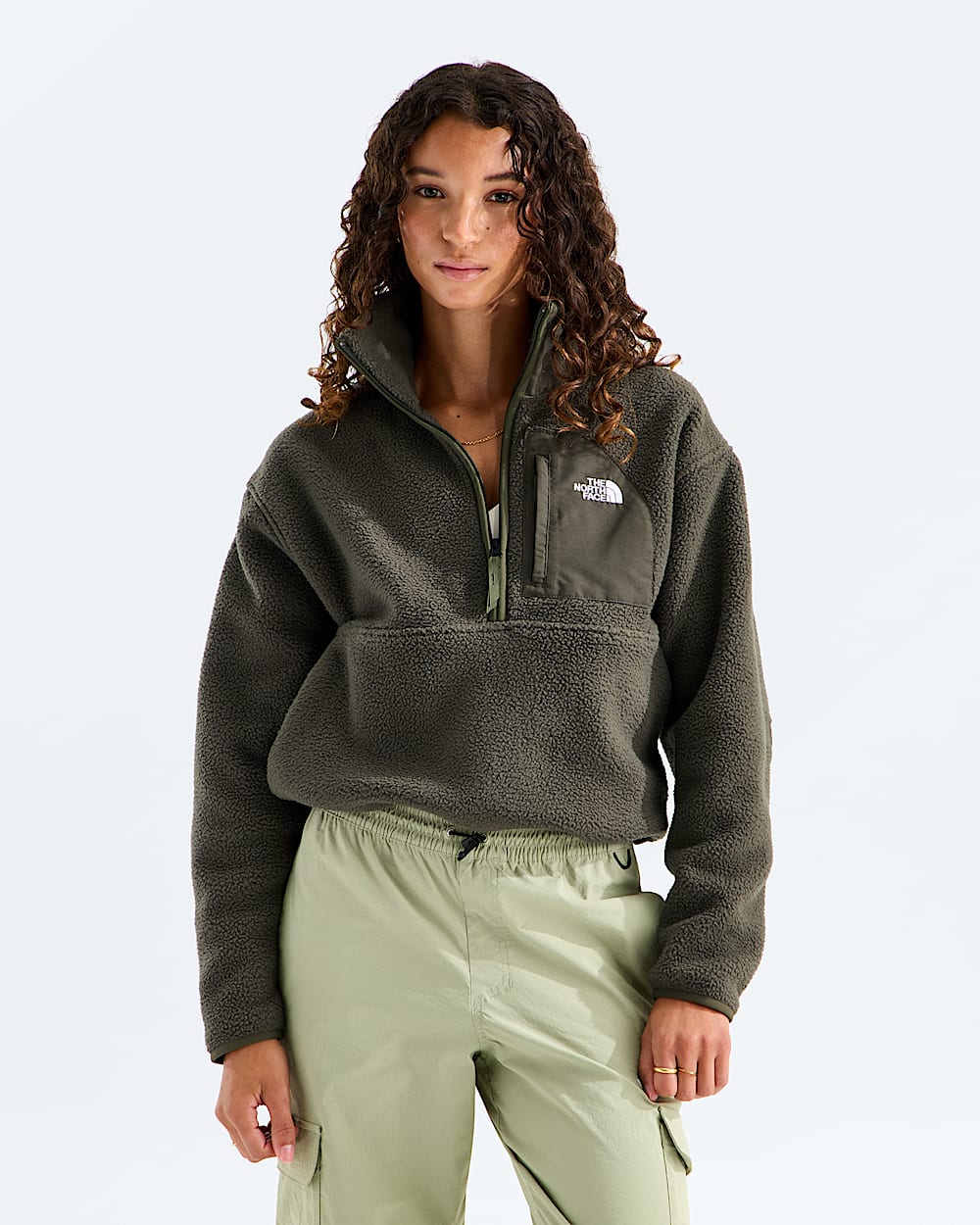Womens Yumiori Off Peak Zip Jacket TNF Main