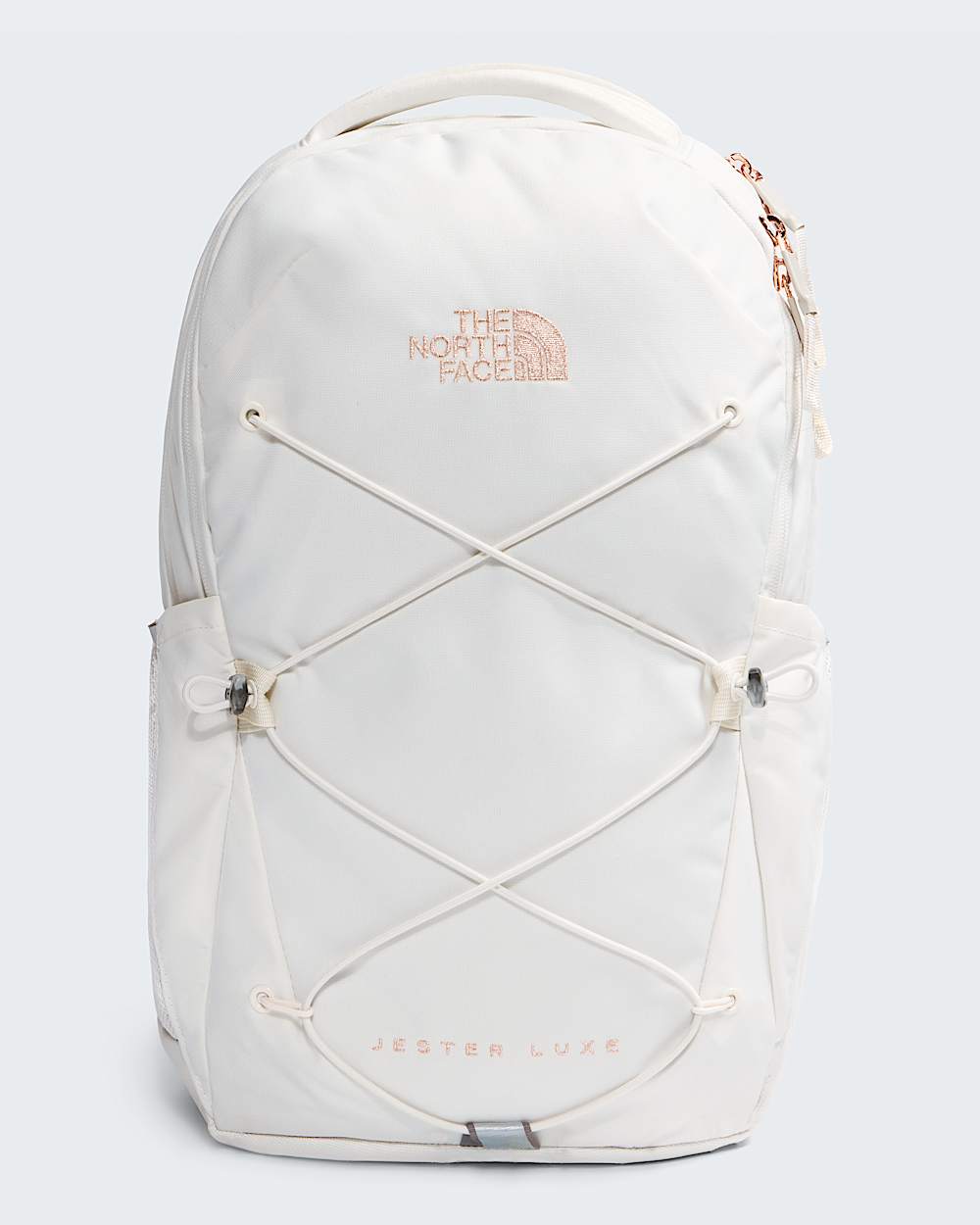biggest north face womens backpack The Women's Borealis Commuter Laptop - Everyday Travel Bag, Laptop Sleeve, Reflective Details, Gardenia White/TNF Black-NPF, One Size lined top pocket for your sunglasses The North Face Women's Borealis
