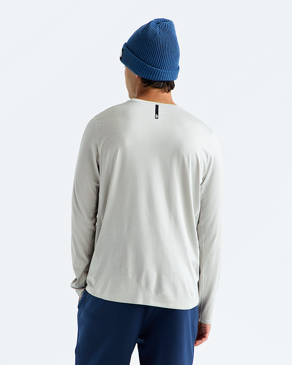 Mens Dynamic LongSleeve Tee TNF BACK