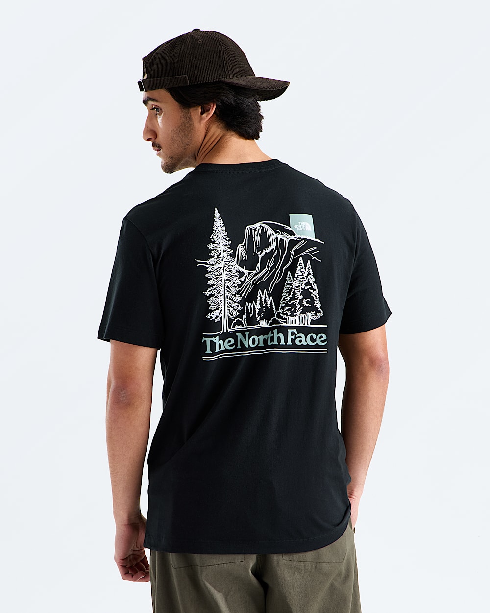 Mens Monte Regular ShortSleeve TeeGraphic TNF HERO