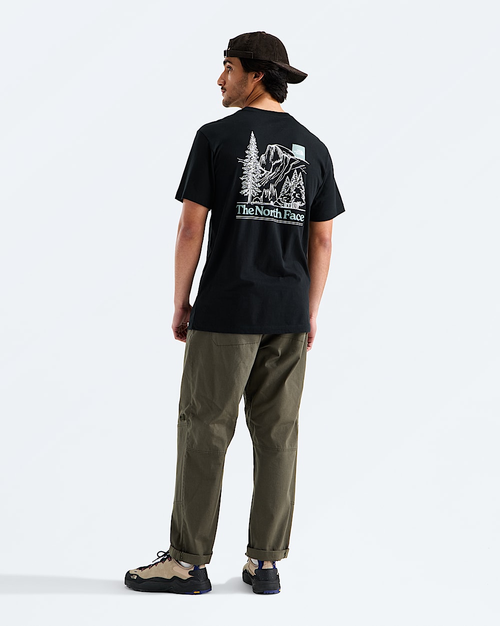 Mens Monte Regular ShortSleeve TeeGraphic TNF HERO2