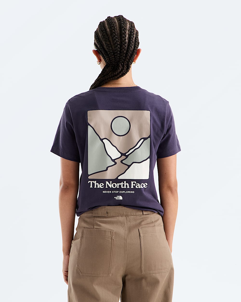 Womens Monte Reg ShortSleeve TeeGraphic TNF Main