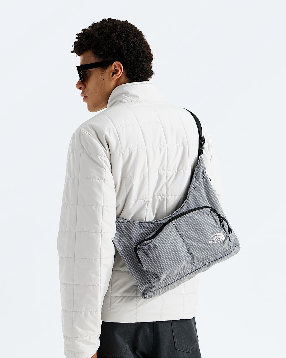 Never Stop Crossbody TNF MODELBACK
