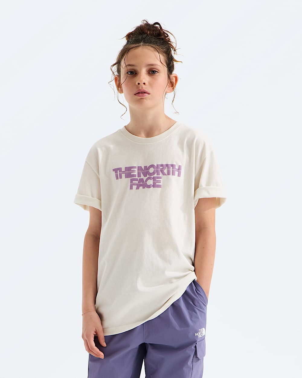 Girls Chalbi Relaxed ShortSleeve TeeGraphic TNF Main