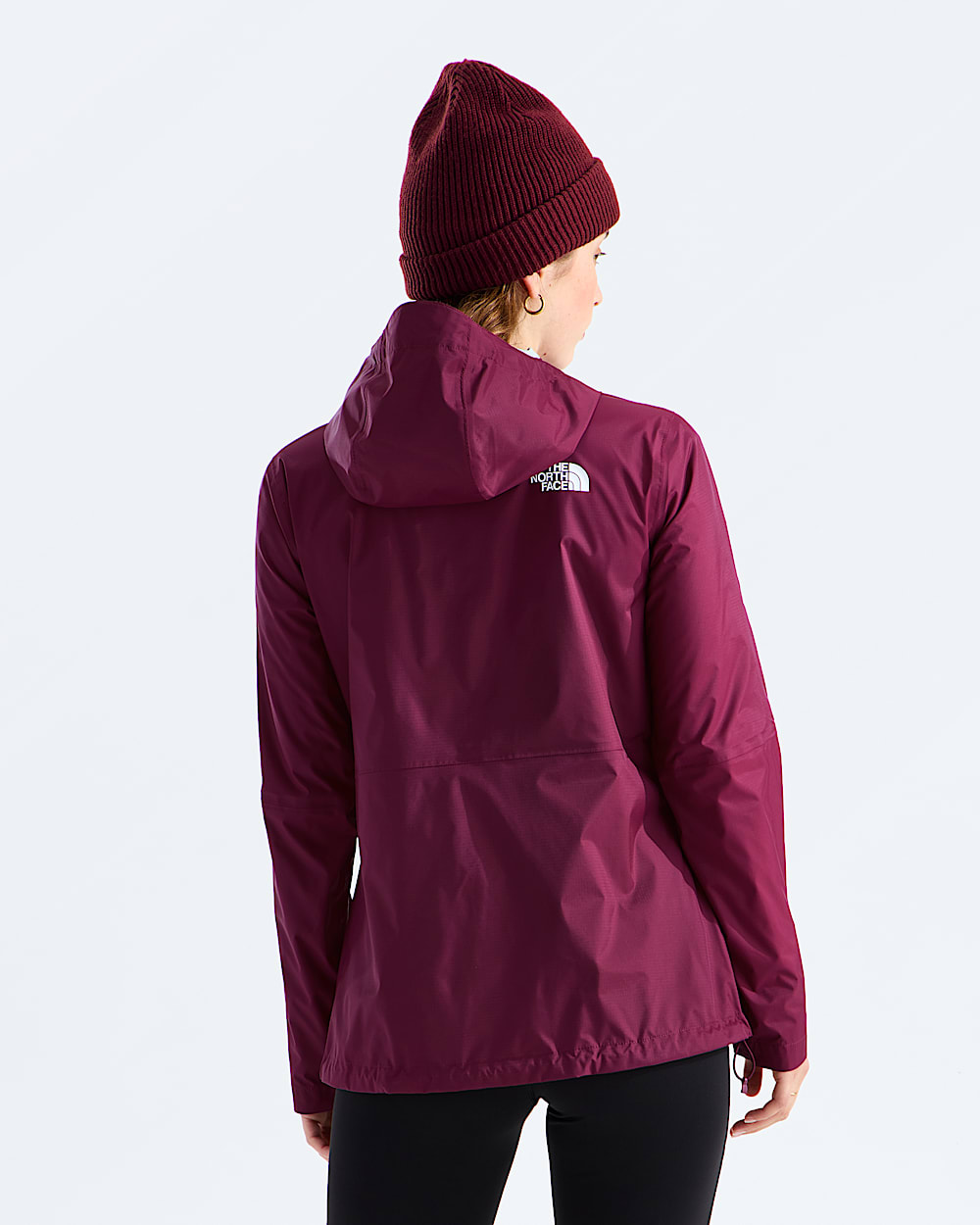 Womens Alta Vista Rain Jacket TNF BACK