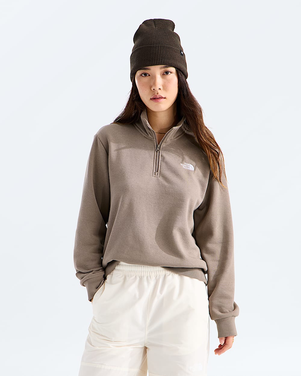 Womens Evolution Simple Dome Regular Zip TNF Main