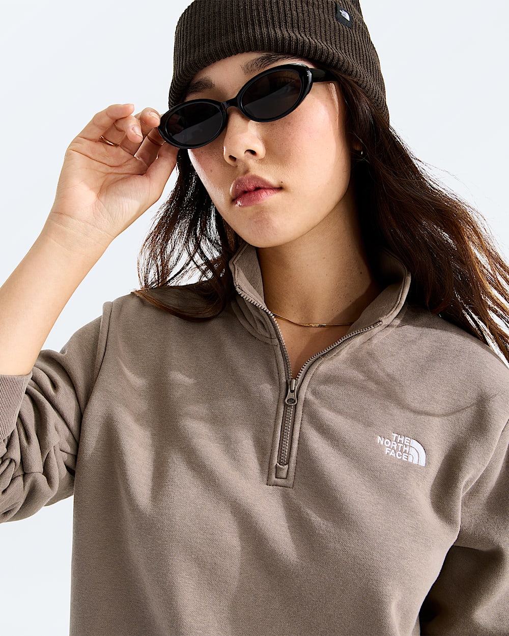 Womens Evolution Simple Dome Regular Zip TNF HERO2