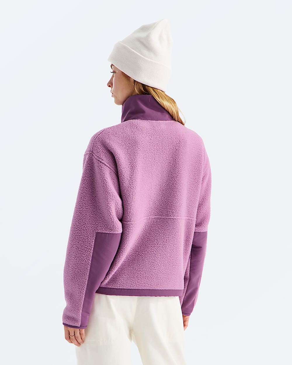 Womens Yumiori Off Peak FullZip Jacket TNF BACK