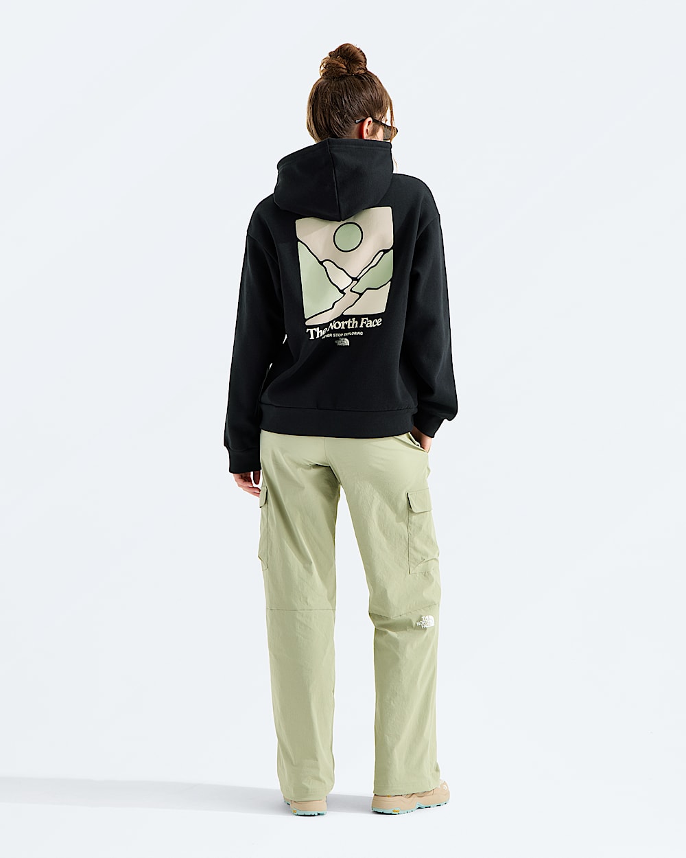 Womens Evolution Monte Oversize Hoodie TNF HERO2