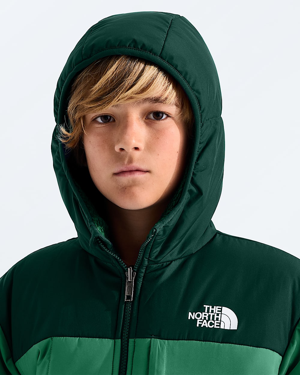 Boys Reversible Shasta FullZip Hooded Jacket TNF MODELHOOD2