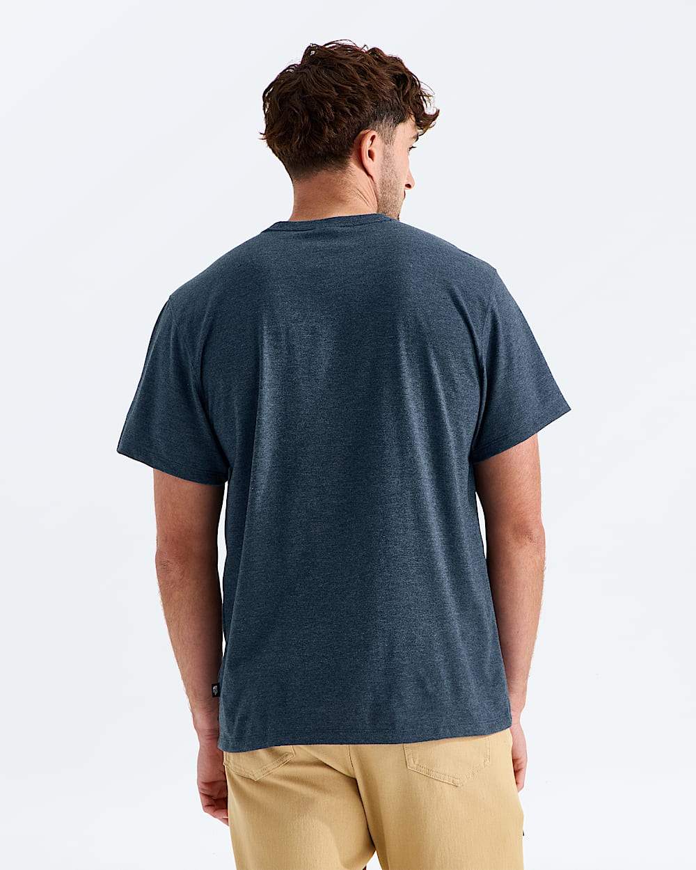 Mens TriBlend ShortSleeve Pocket Tee TNF BACK