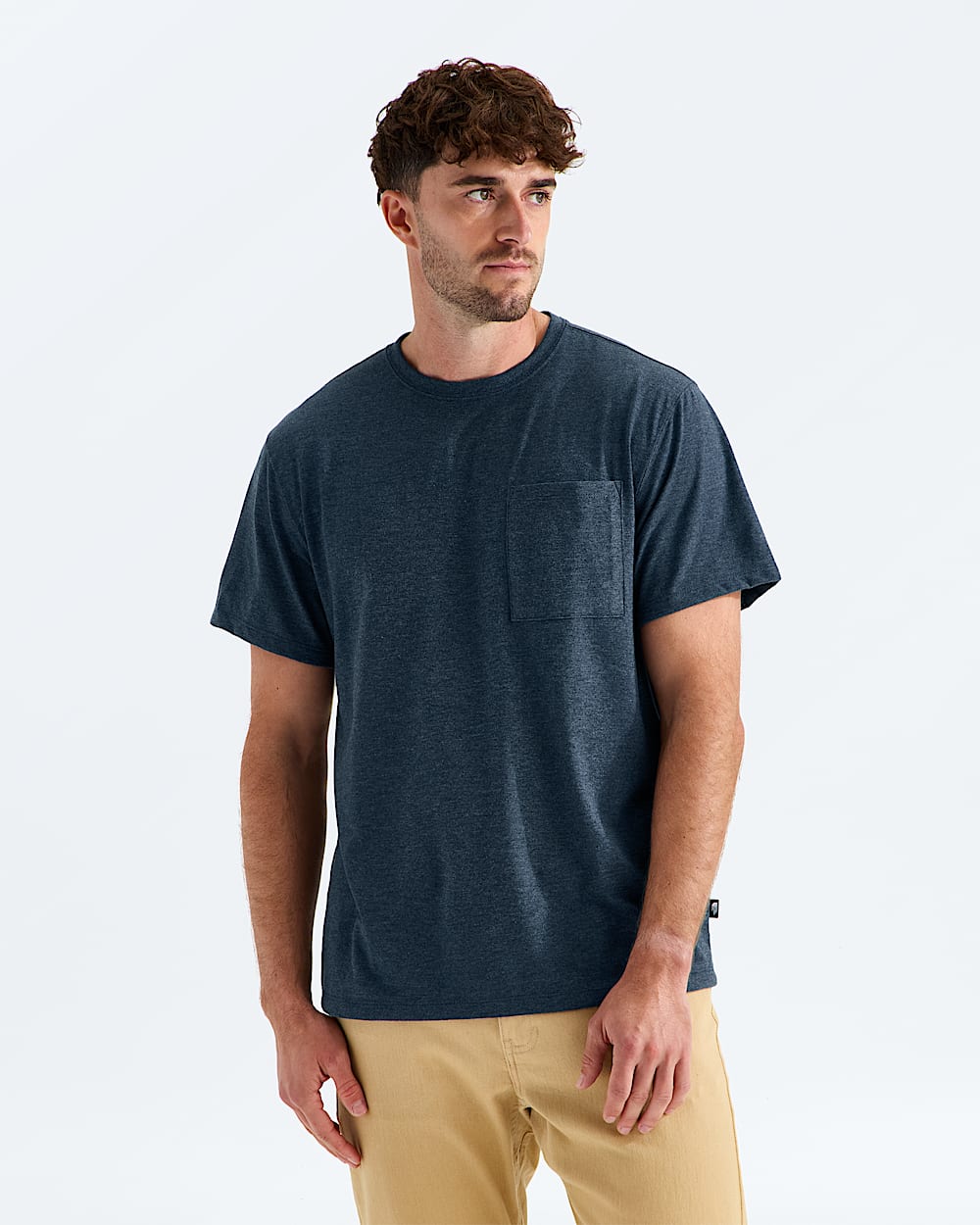 Mens TriBlend ShortSleeve Pocket Tee TNF Main