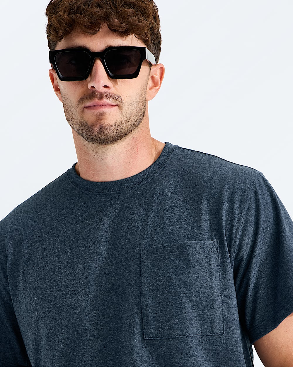 Mens TriBlend ShortSleeve Pocket Tee TNF HERO2