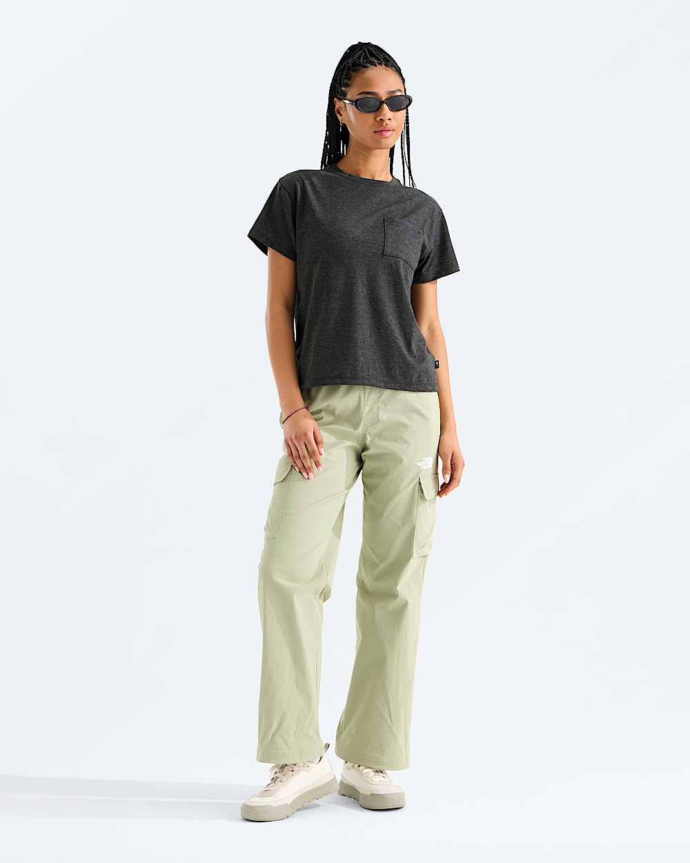 Womens TriBlend ShortSleeve Pocket Tee TNF HERO2