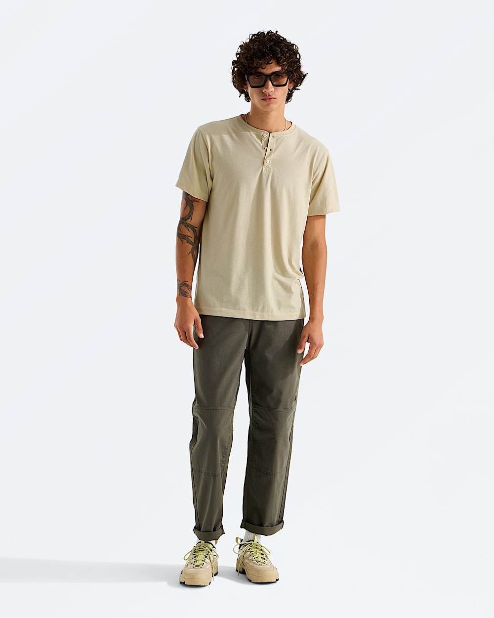 Men's Tri-Blend Short-Sleeve Henley | The North Face