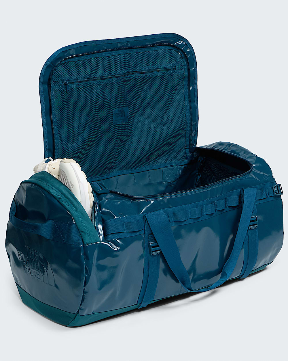 north face base camp duffle bag backpack The Duffel--l: Black/White Reborn as the ultimate 50 Base Camp™ Voyager Duffel—42L |