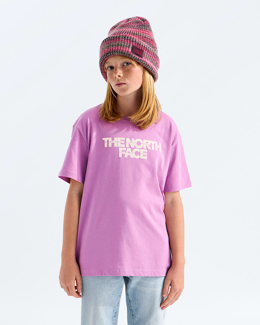 Girls Chalbi Relaxed ShortSleeve TeeGraphic TNF Main